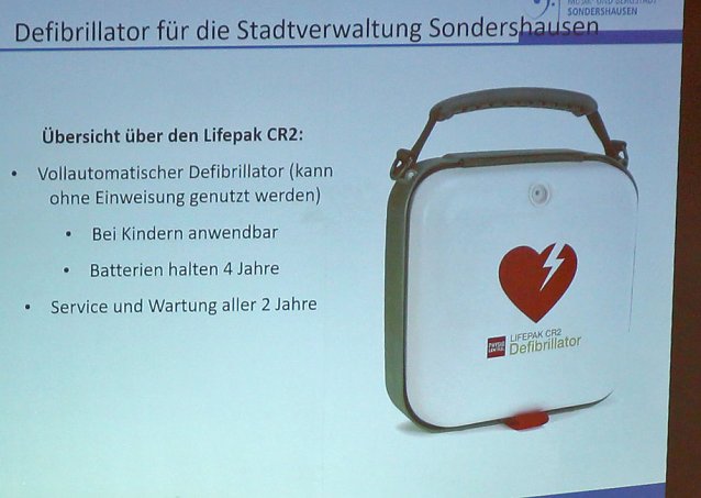Bild: Defibrillator