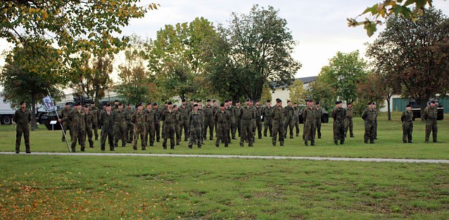 Bild: Panzerkompanie in Bad Frankenhausen verabschiedet 
