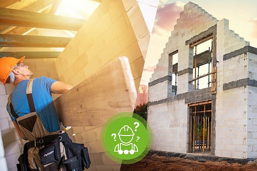 Bild: Der Hausbau boomt � doch wer soll die vielen H&auml;user bauen? Es mangelt an Nachwuchs in der Baubranche.
