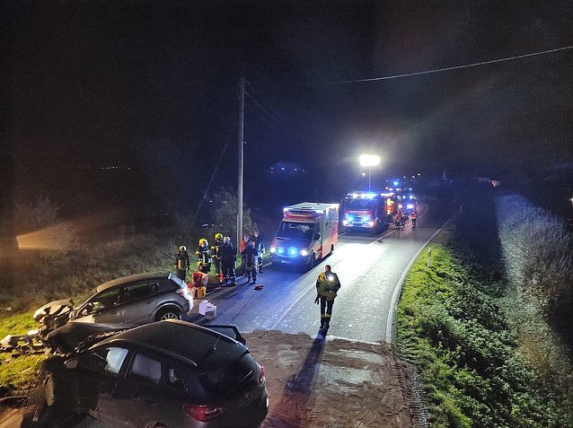 Bild: Verkehrsunfall zwischen Ringleben und Esperstedt