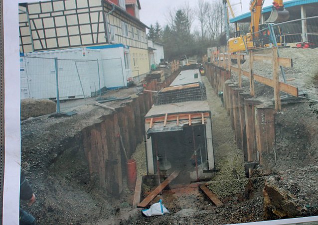 Bild: Wird denn hier eine U-Bahn gebaut?