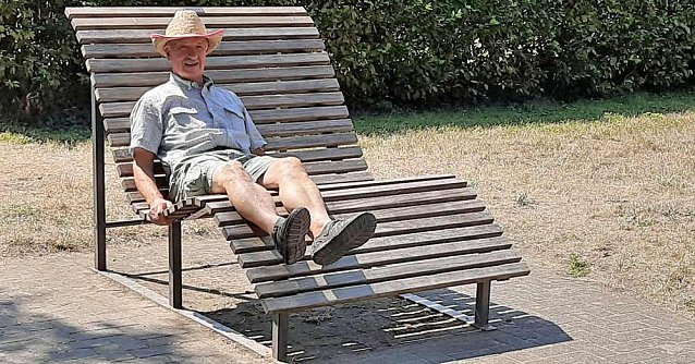 Bild: Ein Redakteur verabschiedet sich in den Ruhestand