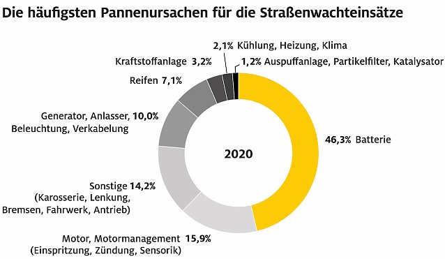Bild: Pannenhilfebilanz 2020 Pannengr&uuml;nde