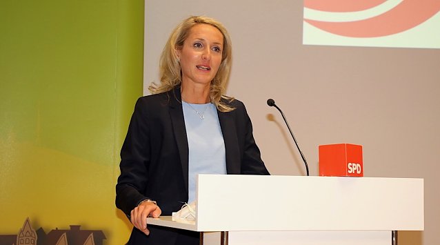 Bild: Anne Bressem Direkkandidatin SPD
