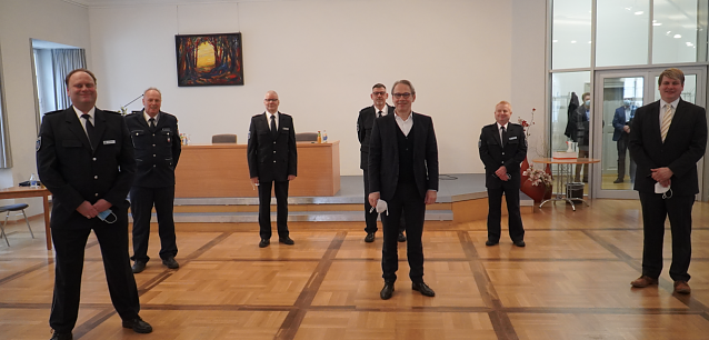 Bild: Innenminister Georg Maier war heute in Bad Frankenhausen zu Besuch