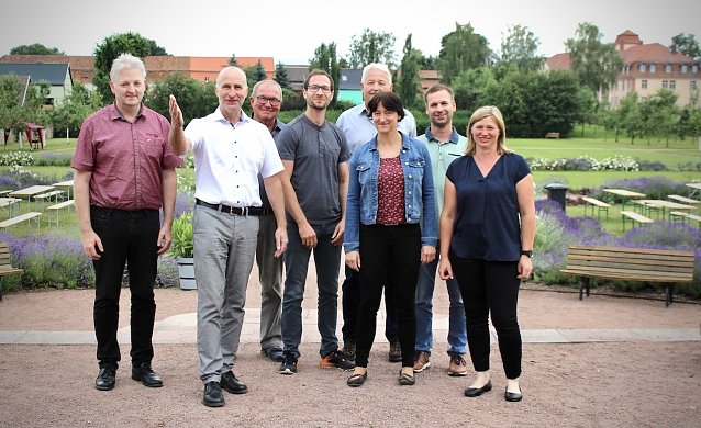 Bild: Der neue Vorstand des Bauernverbandes Kyffh&auml;userkreis