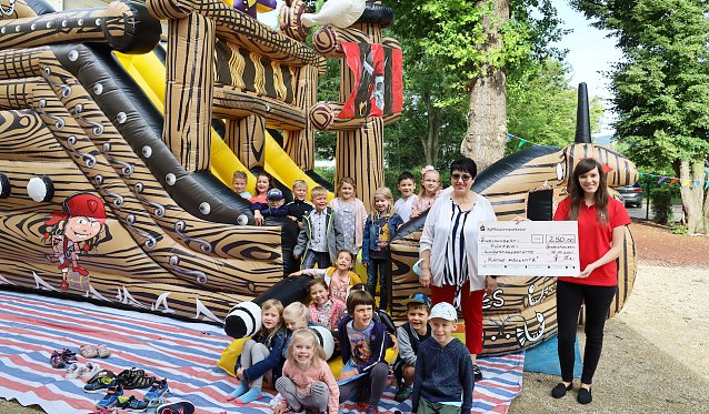 Bild: Kindertagesst&auml;tte "K&auml;the Kollwitz" gewinnt Gewinnspiel der Kyffh&auml;usersparkasse 