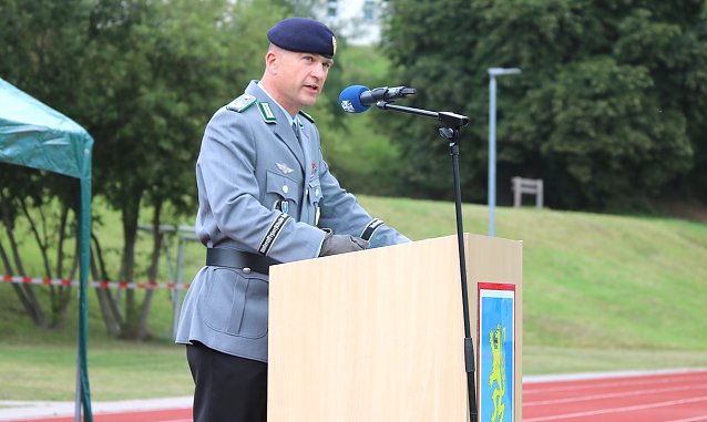 Bild: Bataillonskommandeur Faul