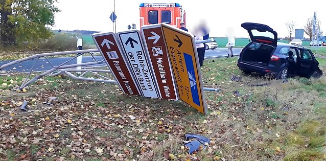 Bild: Unfall ohne Fremdeinwirkung