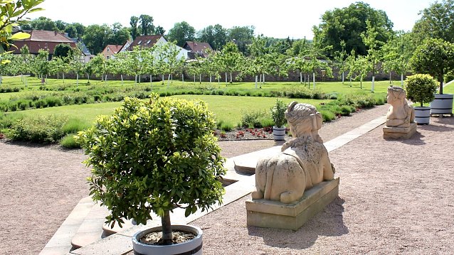 Bild: Schlossgarten in Bendeleben