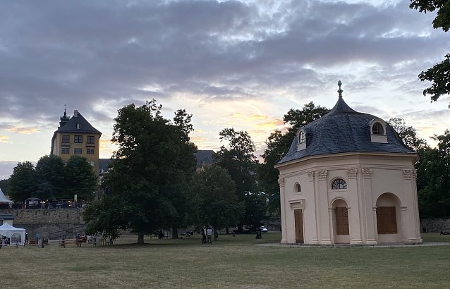 Bild: Burgterrasse in Rudolstadt