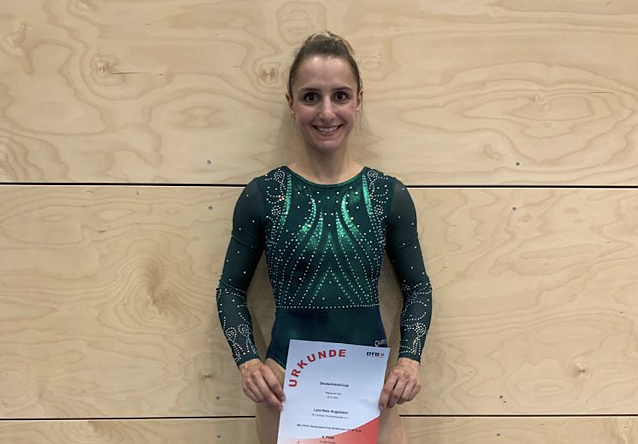 Bild: Lara-Nele Angelstein trat beim Deutschland-Cup 2022  an