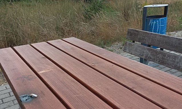 Bild: Sorglos weggeworfene Kippe