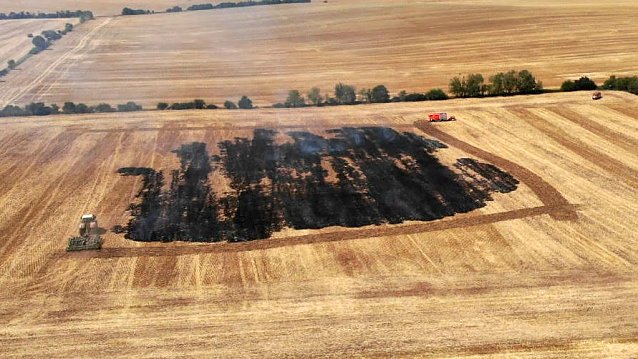 Bild: Fl&auml;chenbrand bei Gro&szlig;furra