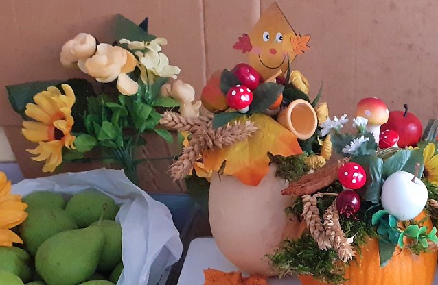 Bild: Herbstliches im Kleingartenverein Gl&uuml;ckauf