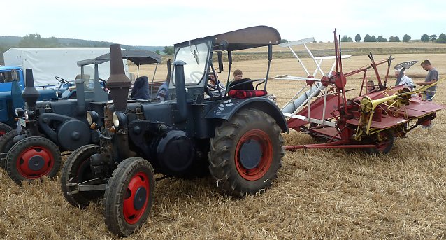 Bild: Treckertreffen in Badra