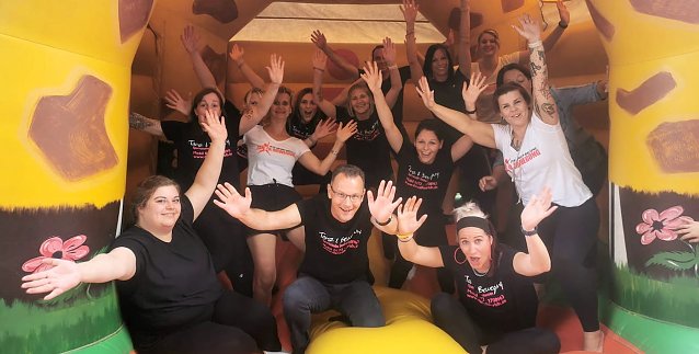 Bild: Dankesch&ouml;n sagt das Team von KYF Sport deluxe 
