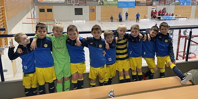 Bild: Die Nachwuchsspieler des BSV Sondershausen spielten im Turnier in S&ouml;mmerda hellwach und verpassten nur knapp den Sieg
