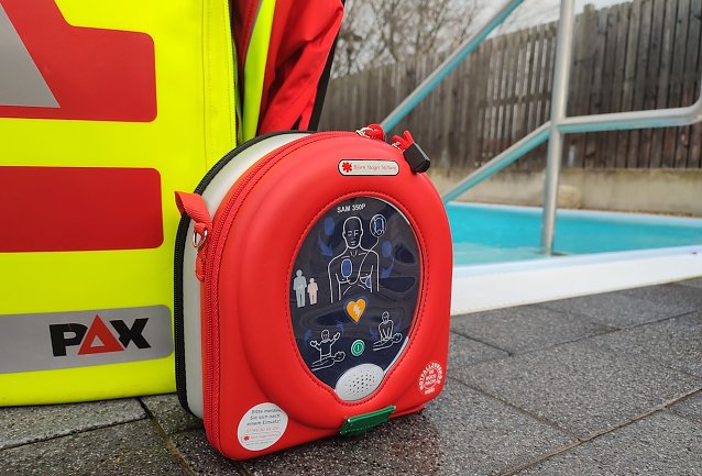 Bild: Ein Defibrillator kann Leben retten
