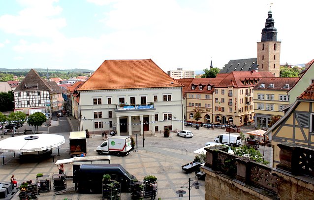 Bild: Marktplatz in Sondershausen
