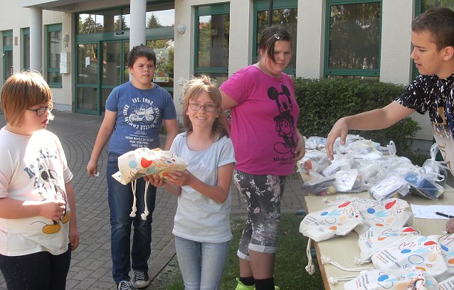 Bild: Sponsoren Tombola am Staatlichen regionalen F&ouml;rderzentrum in Sondershausen