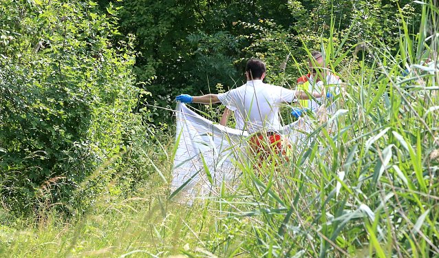 Bild: Todesfall im Schlossteich