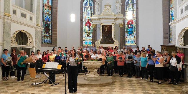Bild: Chorkonzert in dr Unterkirche