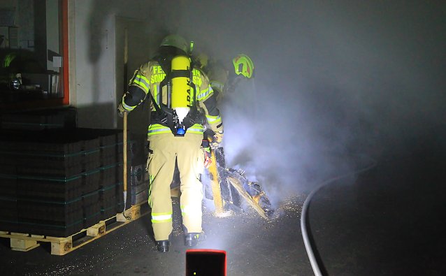 Bild: Brand in der Schachtstra&szlig;e in Sondershausen