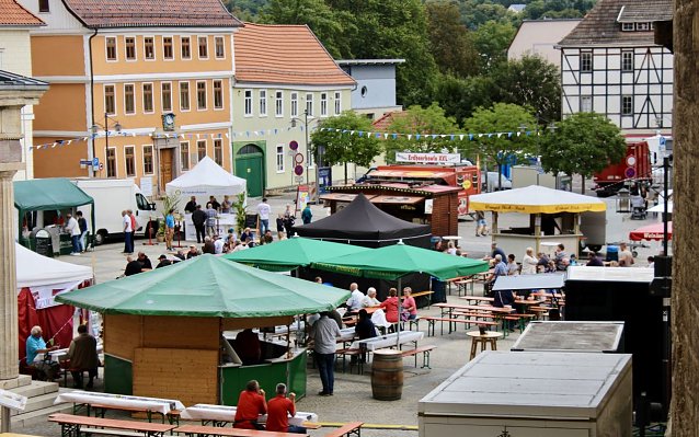 Bild: Heimatschoppen und Weinfest in Sondershausen