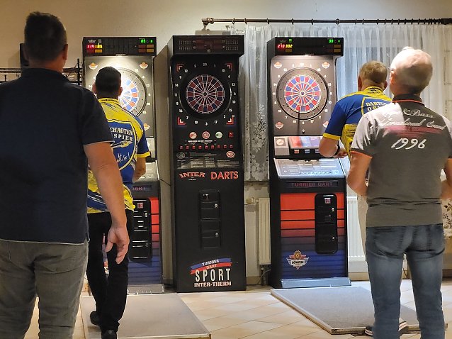 Bild: Hachelbicher SV trifft auf die Dartchaoten aus Oberspier