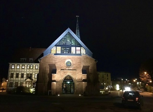 Bild: Das B&uuml;rgerzentrum in der Cruciskirche in Sondershausen ist ein besinnlicher Veranstaltungsort zum Verweilen 