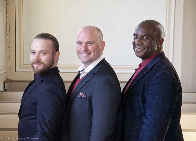 Bild: David Prei&szlig;, David Johnson und Marvin Scott: das Tenortrio Fellas