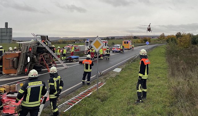 Bild: Unfall heute Morgen 