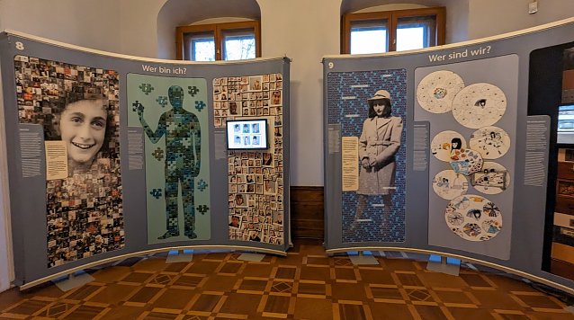 Bild: Sonderausstellung "Deine Anne" im Sondersh&auml;user Schloss 