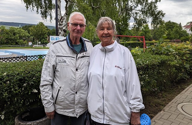 Bild: Das Ehepaar Margrit und Peter Zobel aus Jecha