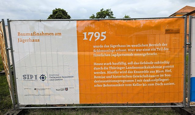 Bild: Geschichte zum J&auml;gerhaus in Sondershausen