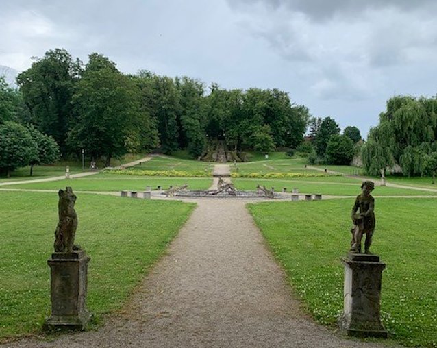 Bild: Barocker Schlosspark in Ebeleben