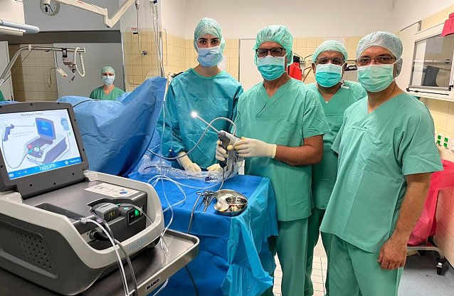 Bild: Das Rez&uuml;m-Team der Urologie 