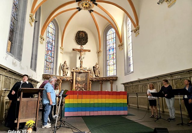 Bild: Gottesdienst zur Interkulturellen Woche in der Trinitatiskirche in Sondershausen