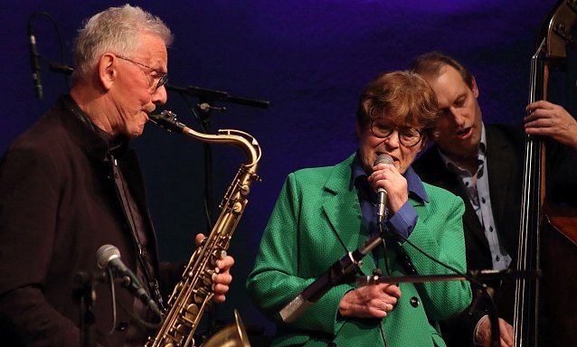 Bild: Urgesteine des Jazz: G&uuml;nther Fischer und Uschi Br&uuml;ning