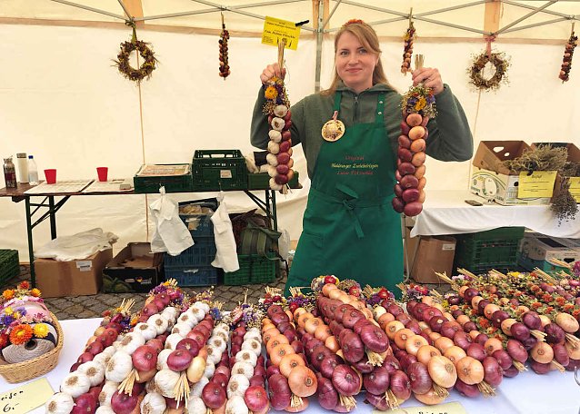 Bild: Zwiebelmarkt in Artern