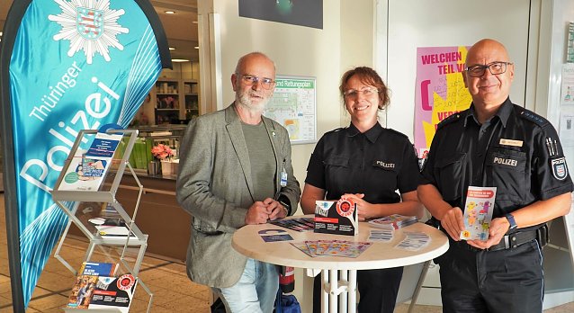 Bild: Pr&auml;ventionskampagne der Polizei