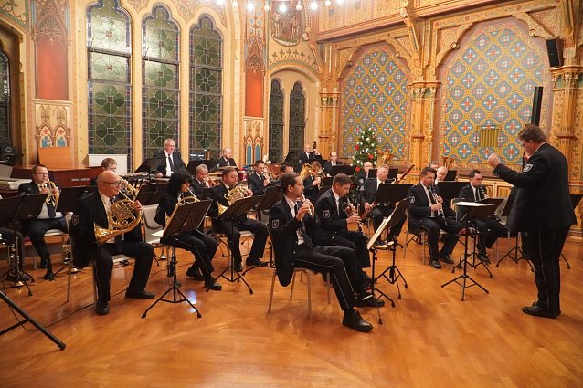 Bild: Weihnachtskonzert des Polizeiorchesters in Sondershausen