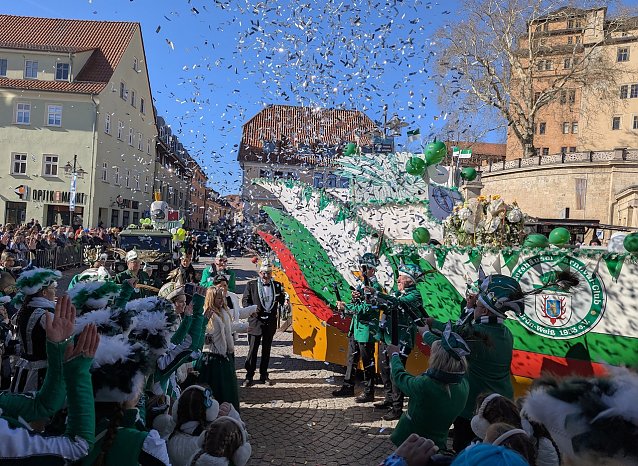 Bild: Rosenmontagsumzug in Sondershausen