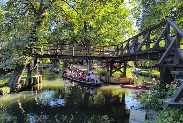Bild: Lehde im Spreewald