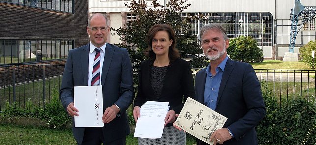 Bild: Von links: Jendricke, Hochwind und Zanker