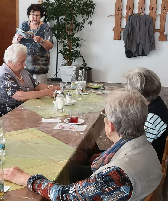 Bild: Kaffee zum Sommerausklang im WB 4