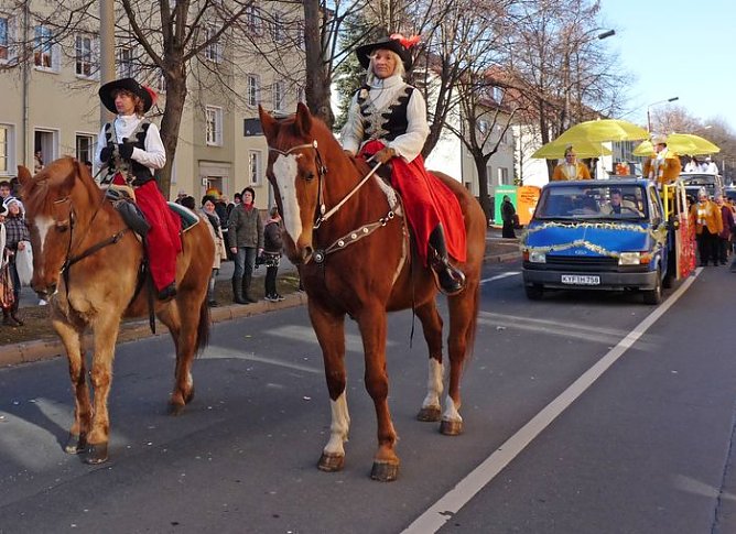 Rosenmontagsumzug Sondershausen (Foto: Karl-Heinz Herrmann)