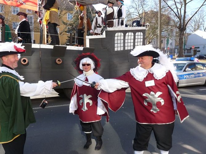 Rosenmontagsumzug Sondershausen (Foto: Karl-Heinz Herrmann)