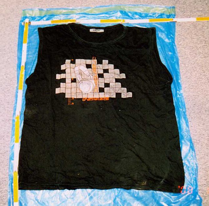 T-Shirt in der Fahndung 1 (Foto: Polizeiinspektion Sondershausen)